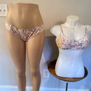 Billabong Ditsy Dreamin Floral Bralette Bikini Top and Bottom